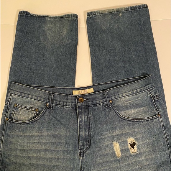 Agile Denim Distressed Denim Jeans - Picture 3 of 7